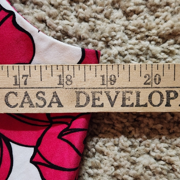 VTG Dorby 2 piece skirt set Size 12 Colors magenta black white - Picture 10 of 15